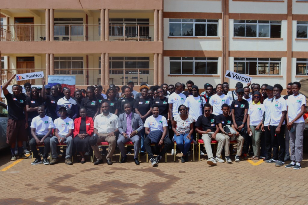 Build Bout and Vercel hackathon group photo