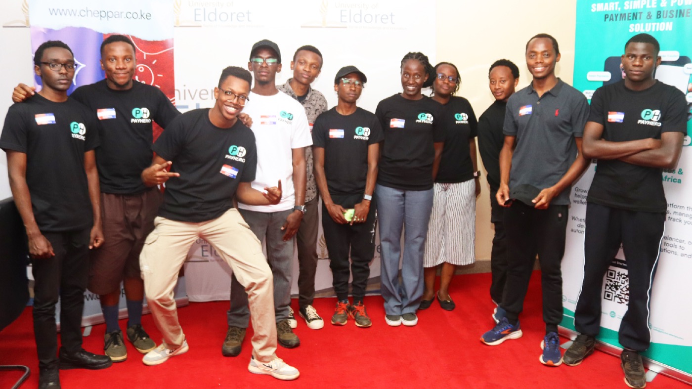 Hackathon participants at UoE event